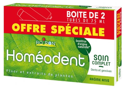 Boiron HomƩodent Complete Care For Teeth And Gums 2 X 75Ml