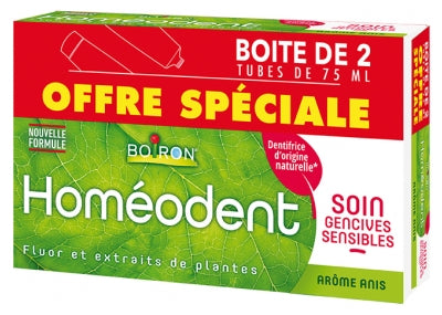 Boiron Homéodent Sensitive Gums Care 2 X 75Ml