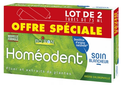 Boiron Homéodent Whiteness Care With Chlorophyl 2X75Ml