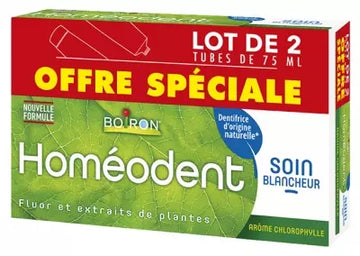 Boiron Homéodent Whiteness Care With Chlorophyl 2X75Ml