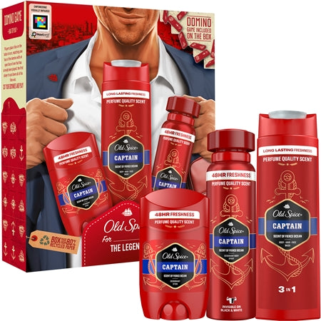Old Spice Captain Gentleman Set Gift Set For Men