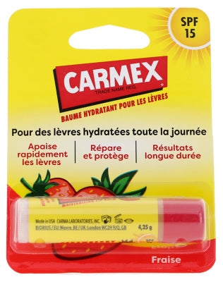 Carmex Strawberry Lips Moisturizing Balm Spf15 4,25 G