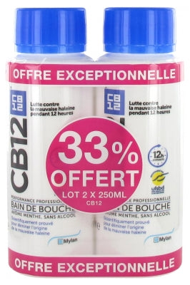 Cb12 Mouthwash 2 X 250Ml