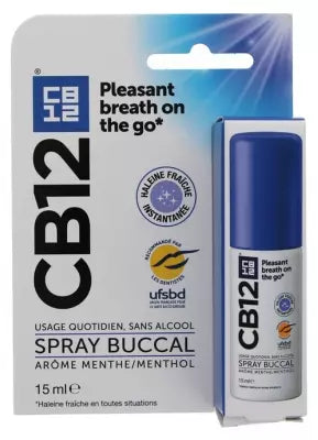 Cb12 Oral Spray Without Alcohol Mint 15Ml