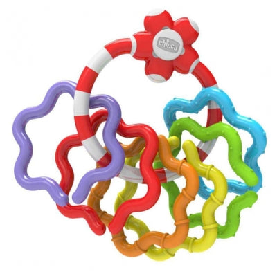 Chicco Baby Senses Line Rattle Coloured Rings 3 Months And +