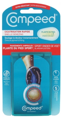 Compeed Sole Of The Foot Blisters 5 Plasters