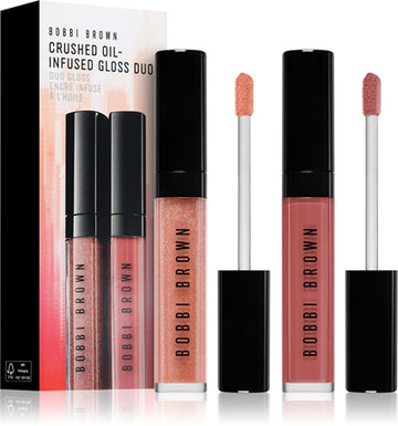 Bobbi Brown Crushed Oil-Infused Gloss Duo Gift Set For Lips