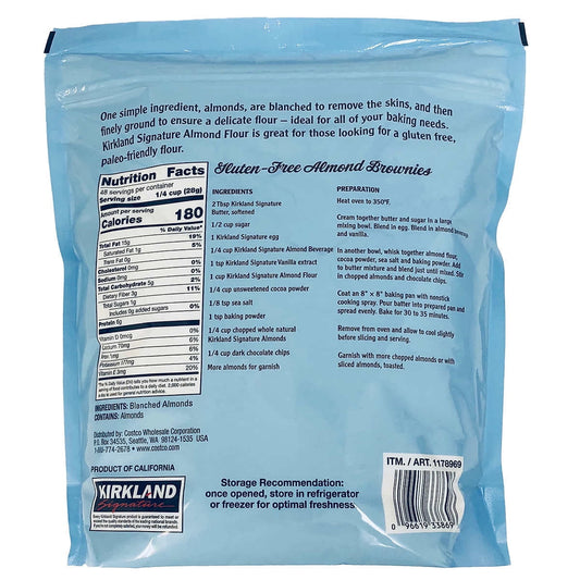 Kirkland Signature Almond Flour 3 Pounds