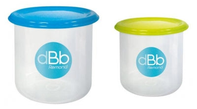 Dbb Remond Set 2 Freezing Pots 190Ml And 300Ml