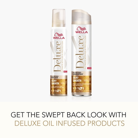 Wella Deluxe Silky Smooth Extra Strong Hold Regenerating Hairspray