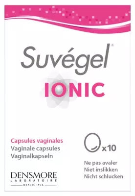 Densmore Suvégel Ionic 10 – Personal Care Vaginal Capsules – 10 Count
