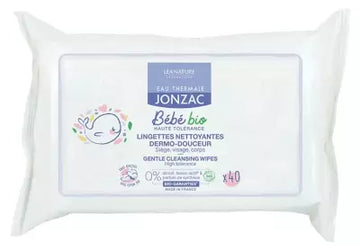 Eau De Jonzac Bébé Bio Gentle Biodegradable Cleaning Wipes 40 Wipes