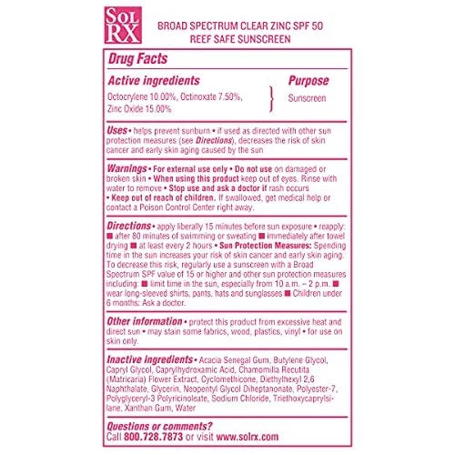 Sol RX SPF 50 With Zinc