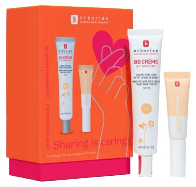 Erborian Bb Cream With Ginseng 40 Ml Nude + Super Bb Concealer Spf25 10 Ml Nude