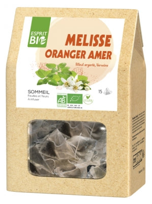 Esprit Bio Lemon Balm Bitter Orange Tree To Infuse 15 Sachets