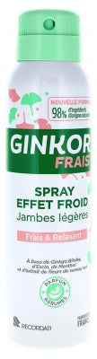 Ginkor Frais Cold Effect Spray Light Legs 125Ml
