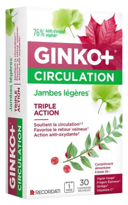 Ginkor Ginko + Circulation 30 Tablets