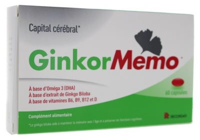 Ginkor Memo 60 Capsules