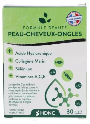 H.D.N.C Skin Hair Nails 30 Tablets