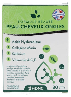 H.D.N.C Skin Hair Nails 30 Tablets