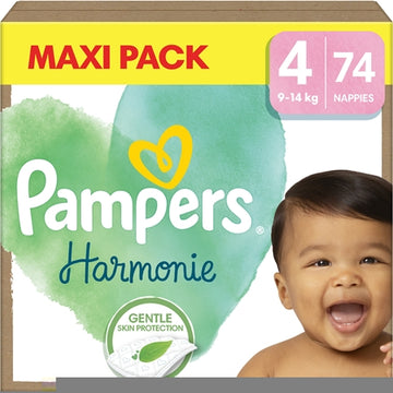 Pampers Harmonie Size 4 Disposable Nappies