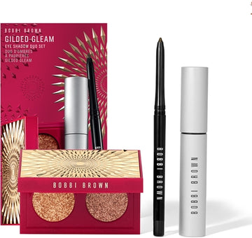 Bobbi Brown Holiday Gilded Gleam Eye Shadow Duo Set Gift Set For The Perfect Look