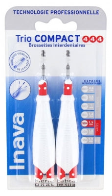 Inava Trio Compact 6 Interdental Brushes