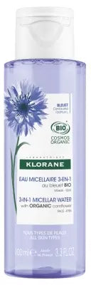 Klorane 3In1 Micellar Water With Organic Cornflower 100Ml