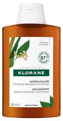 Klorane Anti-Dandruff Rebalancing Shampoo With Galangal 400Ml