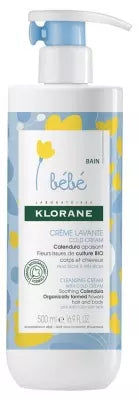 Klorane Baby Cleansing Cream With Cold Cream 500Ml