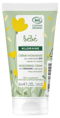 Klorane Baby Moisturising Cream Organic 50 Ml
