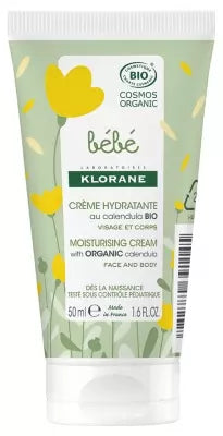 Klorane Baby Moisturising Cream Organic 50 Ml