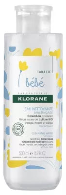Klorane Baby No-Rinse Cleansing Water 500Ml