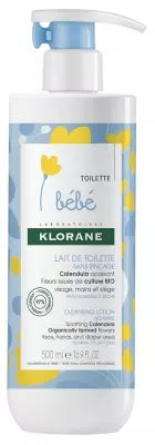 Klorane Baby No-Rinse Cleansing Lotion 500Ml