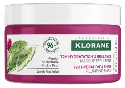 Klorane Hydration & Shine - Plumping Mask With Prickly Pear 250 Ml