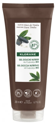 Klorane Nourishing Shower Gel With CupuaƧu Organic Tonka Bean 200Ml