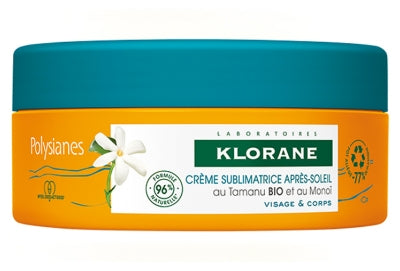 Klorane Polysianes After-Sun Sublimating Cream Tamanu And Monoi 200Ml