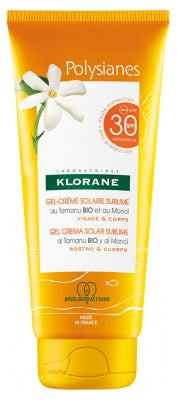 Klorane Polysianes Sublime Sun Gel-Cream With Organic Tamanu And Monoï Spf30 200Ml
