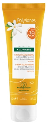 Klorane Polysianes Sublime Sunscreen With Organic Tamanu And Monoi Spf30 50Ml