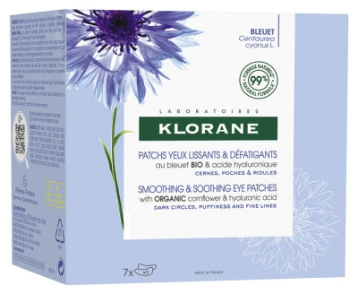 Klorane Smoothing & Soothing Eye Patches 7 X 2 Patches