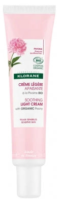 Klorane Soothing Light Cream With Organic Peony 40Ml
