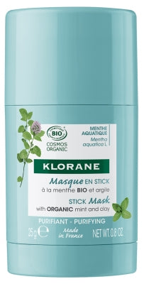 Klorane Stick Mask With Organic Mint And Clay 25G