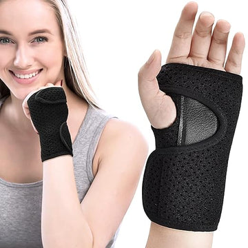 Thumb & Wrist Support Brace β Breathable Orthopedic Hand Splint for Sprains, Arthritis, Carpal Tunnel β Adjustable for Right & Left Hand