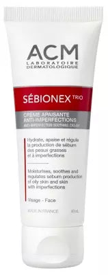 Laboratoire Acm Sébionex Trio Anti-Imperfection Soothing Cream 40Ml
