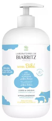 Laboratoires De Biarritz Superfatted Cleansing Gel Gentleness Fragrance Organic 500Ml