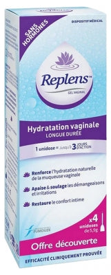 Laboratoires Fumouze Replens Vaginal Gel 4 Unidoses