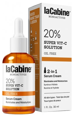Lacabine Monoactive 20% Super Vit C Solution Serum Cream 30 Ml