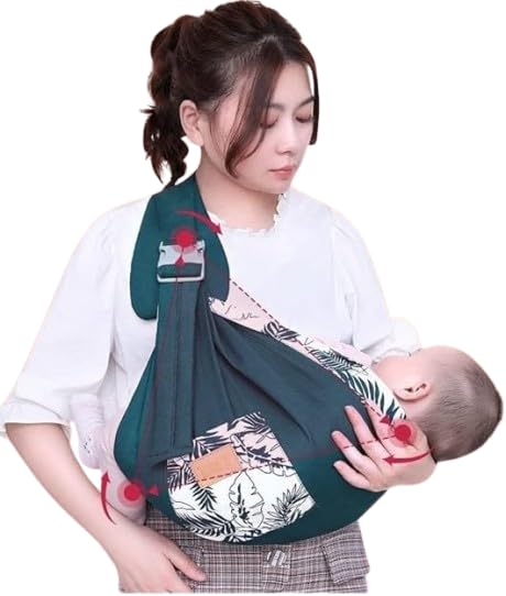 Baby Carrier Multifunctional Portable Baby Sling – Ergonomic Adjustable Cotton Shoulder Carrier for Newborns, Infants & Toddlers