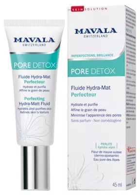 Mavala Skinsolution Pure Detox Perfecting Hydra-Matt Fluid 45Ml