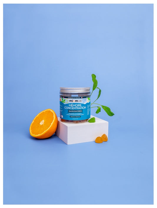 Mium Lab Memory Concentration Sugar Free 42 Gummies